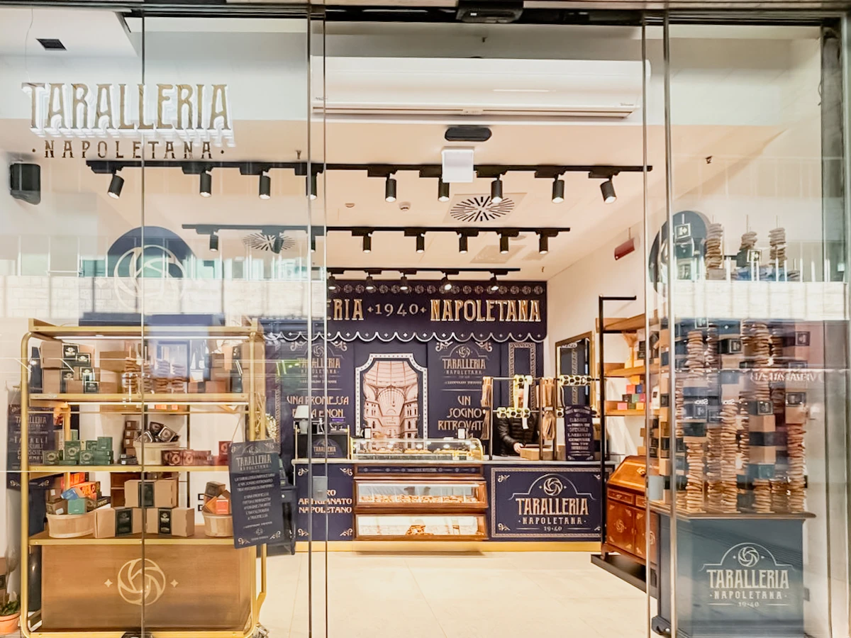 La stazione di Roma Termini accoglie lo store Taralleria Napoletana!