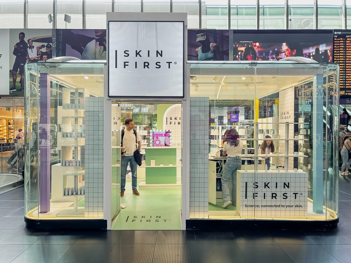 Skin First a Roma Termini è la nuova tappa per le beauty addicted!