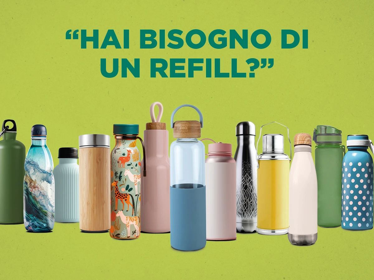 Hey, hai bisogno di un refill?