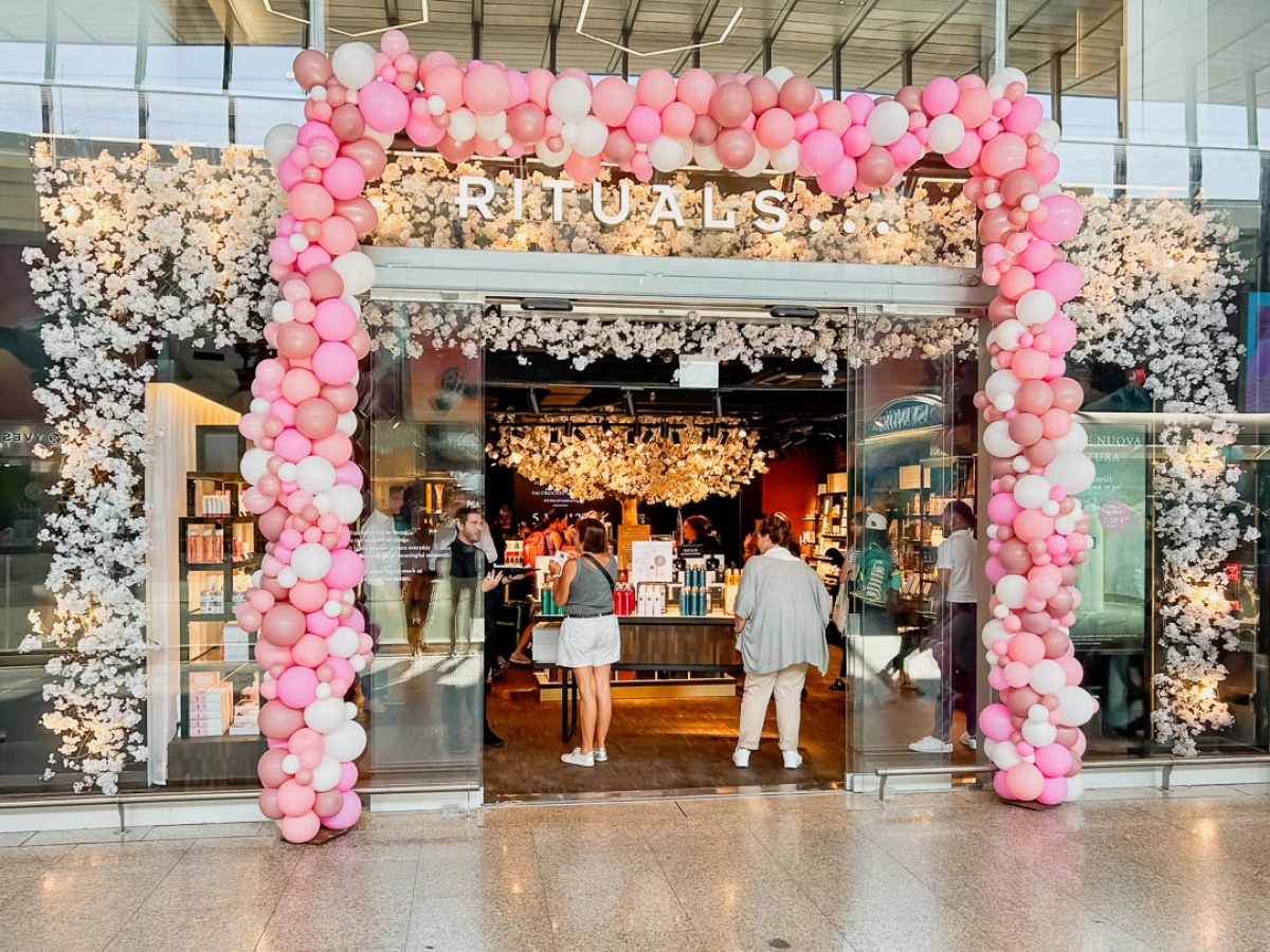 Roma Termini dà il benvenuto a Rituals Cosmetics!