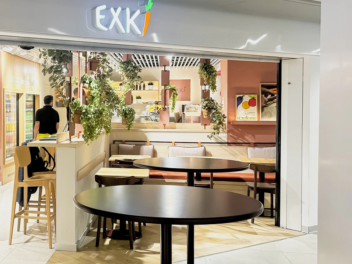 EXKi inaugura a Roma Termini.