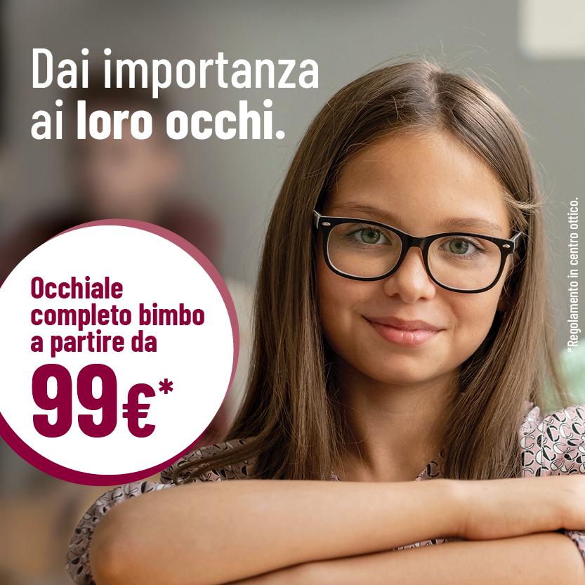 Back to school: VisionOttica promozione occhiali bimbo