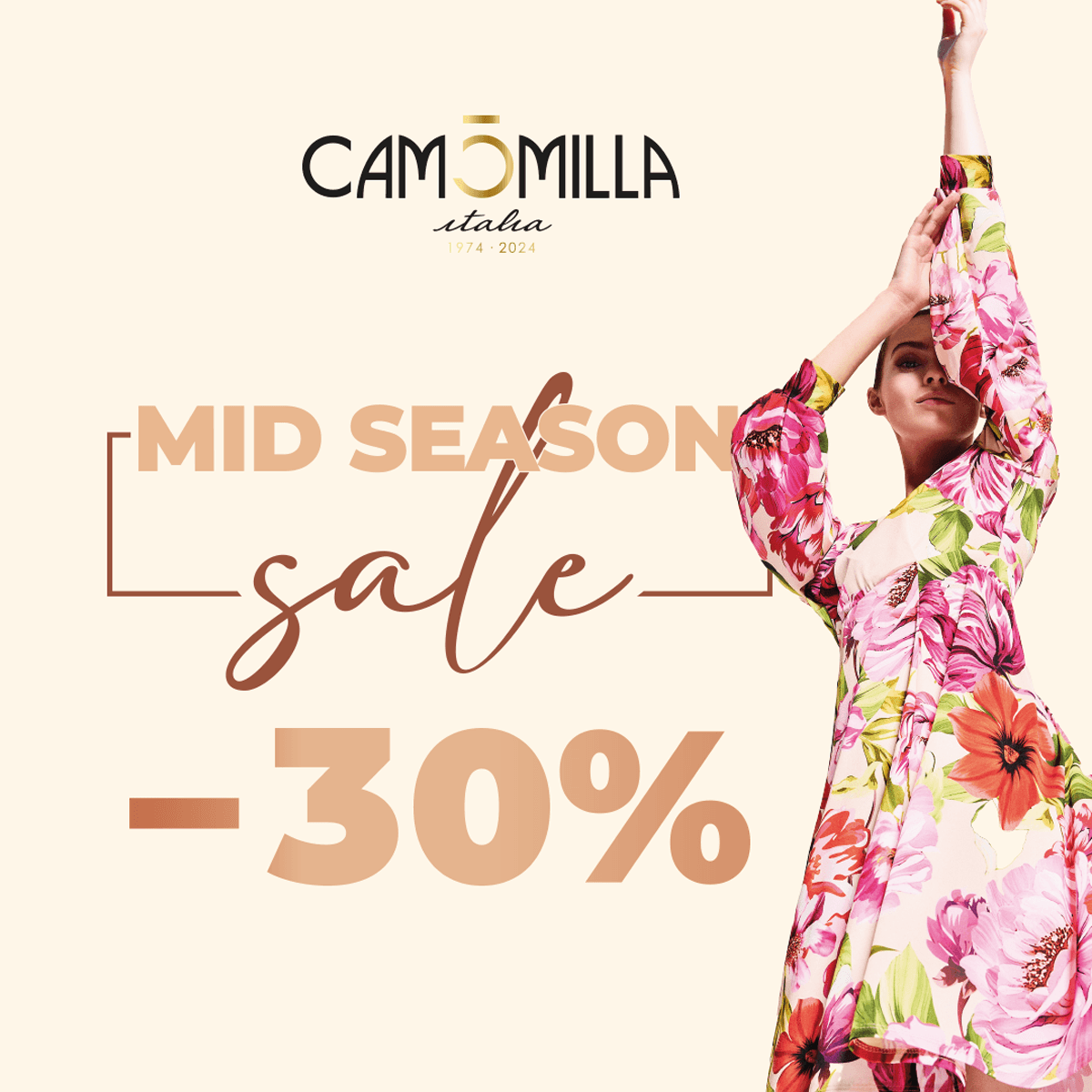 MID SEASON SALE -30% Camomilla Italia